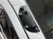 Volkswagen Crafter 2006–2016 Zonneklep voor voorruit op frame (Wit, 5 mm) foto 9