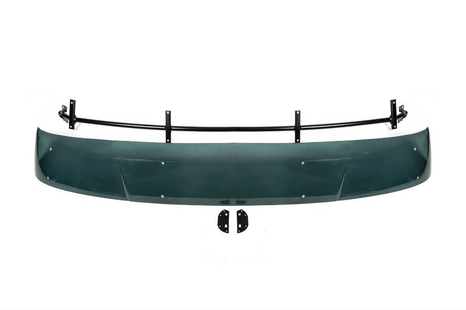 Mercedes Sprinter W906 2006–2018 Zonnevizier voor voorruit met frame (halftransparant zwart hoogglans, 5 mm) Foto 1