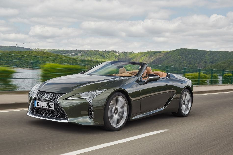 Lexus LC 500 Convertible: luxe en rijplezier in de open lucht