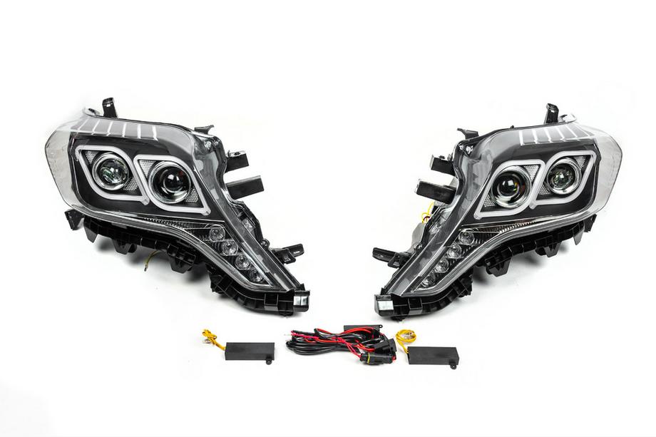 Toyota Land Cruiser Prado 150 2009–2023 Full LED koplampen voor (2013-2017, set van 2) Image