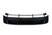 Ford Transit 2000–2014 Voorruit zonneklep (halftransparant zwart hoogglans, 5 mm) foto 1
