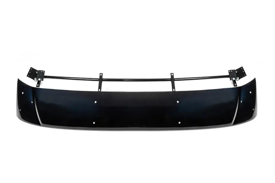 Ford Transit 2000–2014 Voorruit zonneklep (halftransparant zwart hoogglans, 5 mm) Image