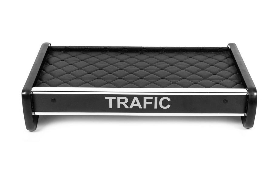 Renault Trafic 2001–2015 Dashboardplank (2001-2010, zwart met zwart stiksel) Image