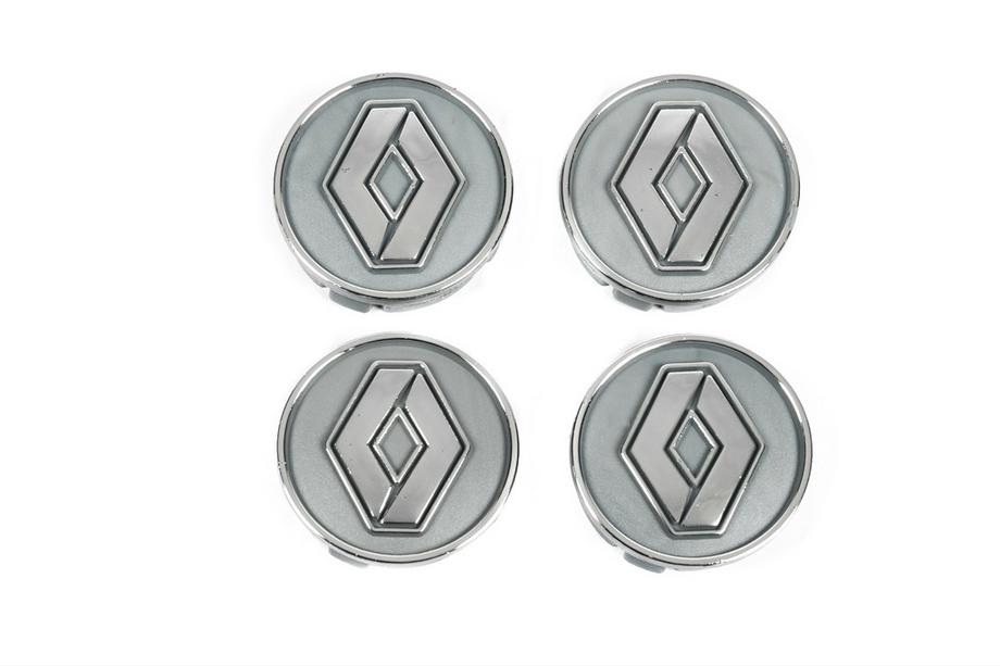 Renault Wielnaafkappen grijs ren60tur-sir (59 mm naar 55 mm, 4 stuks) Foto 2