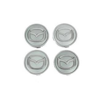 Velgcentercaps grijs maz5955tur-sir (59 mm naar 55 mm, 4 stuks)