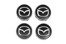 Mazda Velgmiddendoppen zwart maz5955tur-bl (59/55 mm, 4 stuks) foto 1