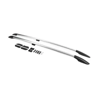 Aluminium dakrails (chroom) foto 3