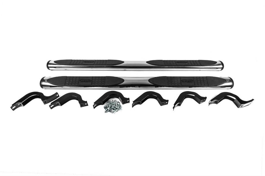 Toyota FJ Cruiser 2006–2022 Sidebars B098602 (2 st., RVS) (chroom) Image