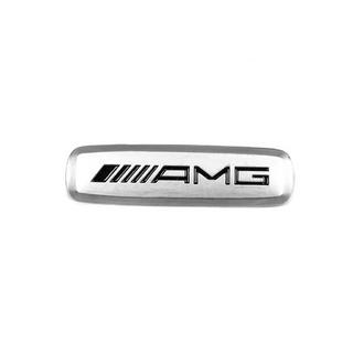 AMG aluminium embleem voor automatten (1 st.)