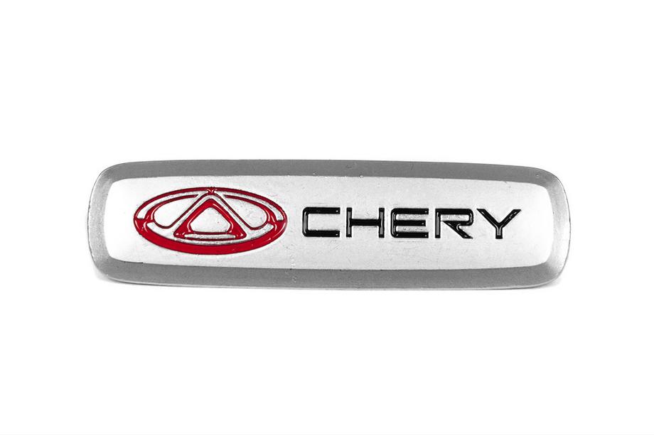 Chery Aluminium badge voor automatten (1 st.) Image