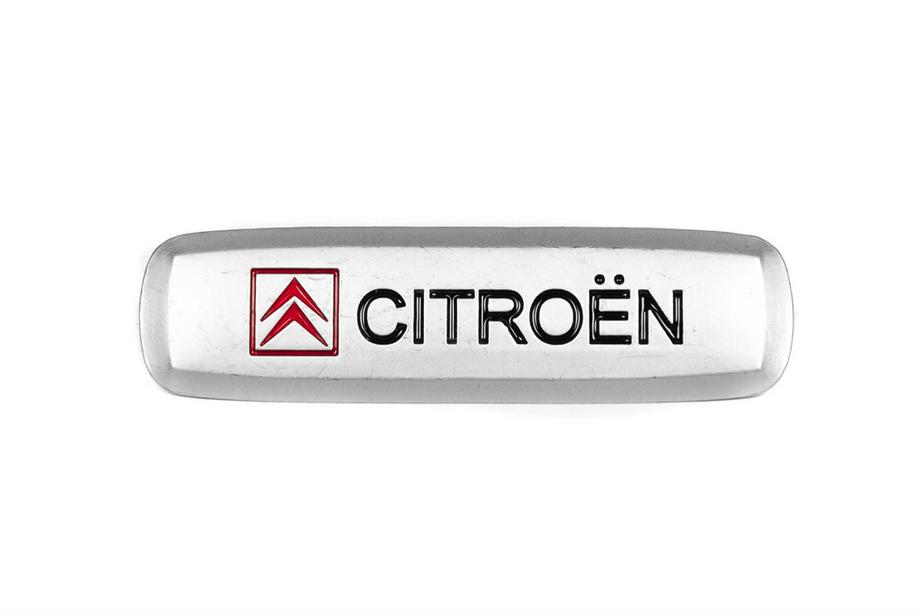 Citroen Aluminium badge voor automatten (1 st.) Image