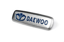 Daewoo Aluminium badge voor automatten (1 st.) foto 2