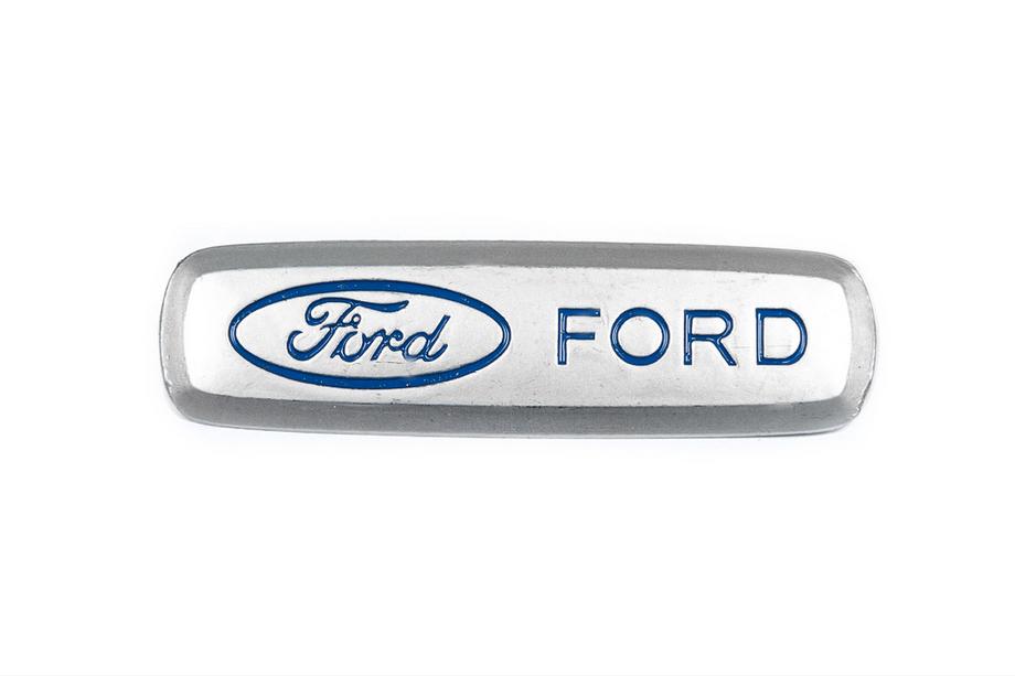 Ford Aluminium badge voor automatten (1 st.) Image