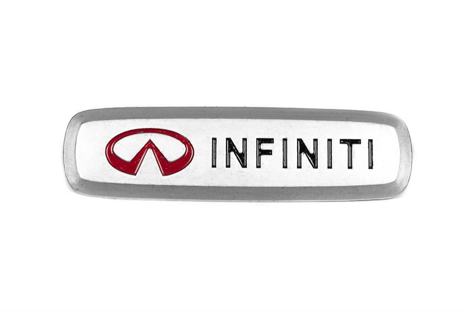 Infiniti Aluminium badge voor automatten (1 st.) Image