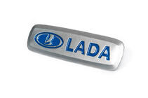 Lada Aluminium badge voor automatten (1 st.) foto 2
