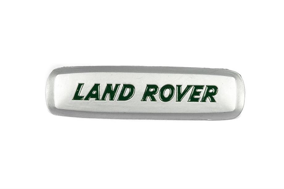 LandRover Aluminium badge voor automatten (1 st.) Foto 1