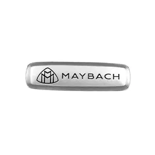Maybach aluminium embleem voor automatten (1 st)