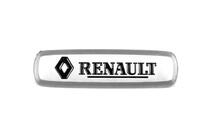 Renault Aluminium badge voor automatten (1 st.) foto 1