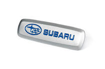 Subaru Aluminium badge voor automatten (1 st.) foto 1