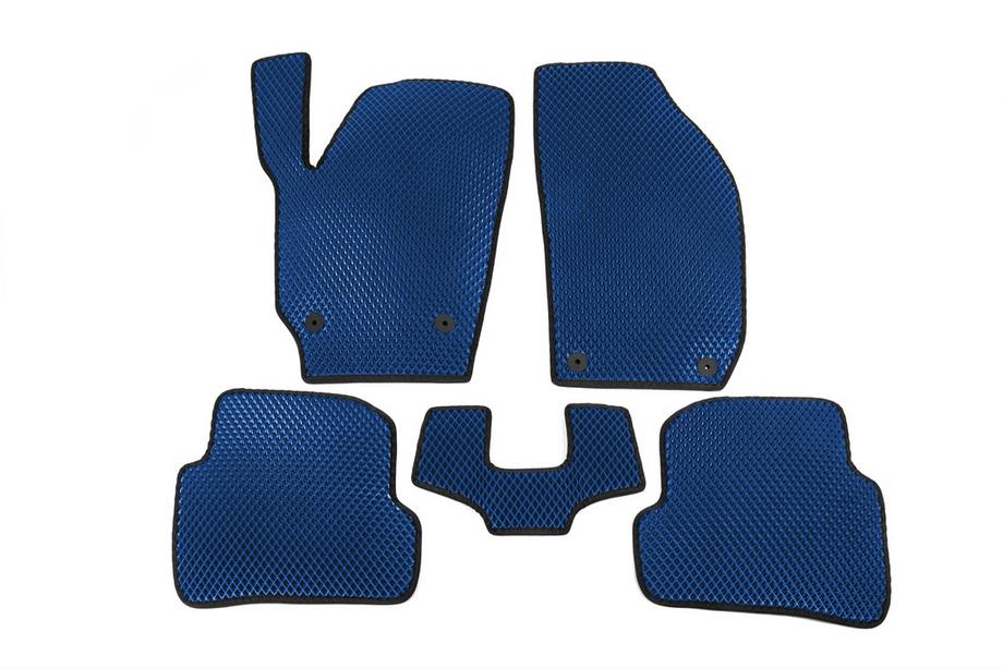 Skoda Fabia 2007–2014 EVA automatten (Blauw) Image