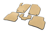 Skoda Fabia 2007–2014 EVA automatten (Beige) foto 2