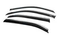 Honda eNS1 2022– Raamwindschermen met chromen sierlijst (set van 4, Niken) foto 6