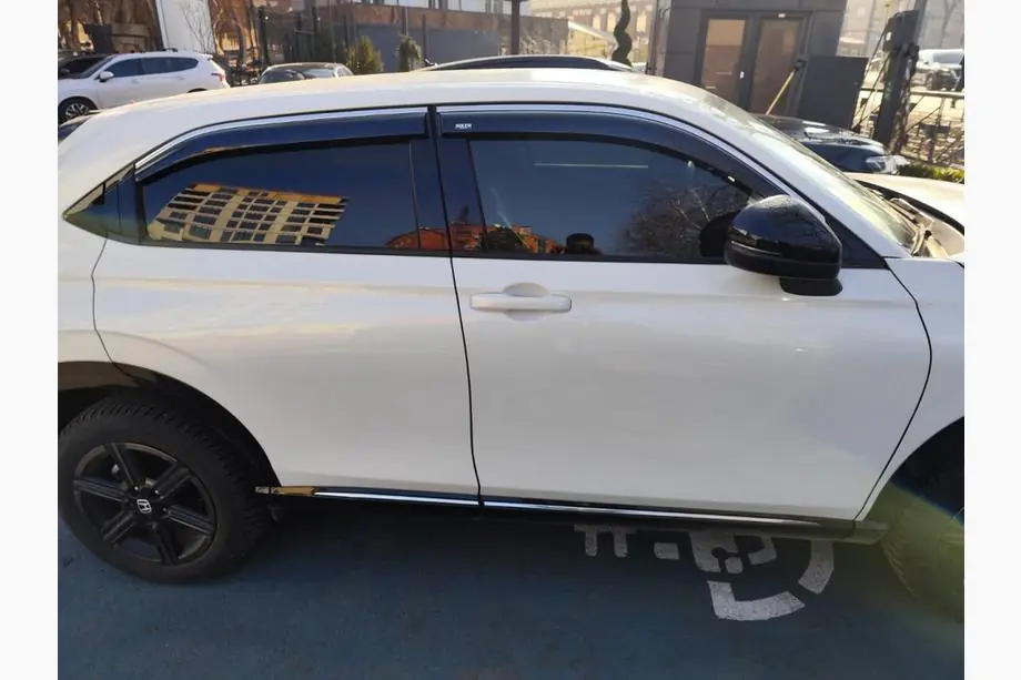 Honda eNS1 2022– Raamwindschermen met chromen sierlijst (set van 4, Niken) Image