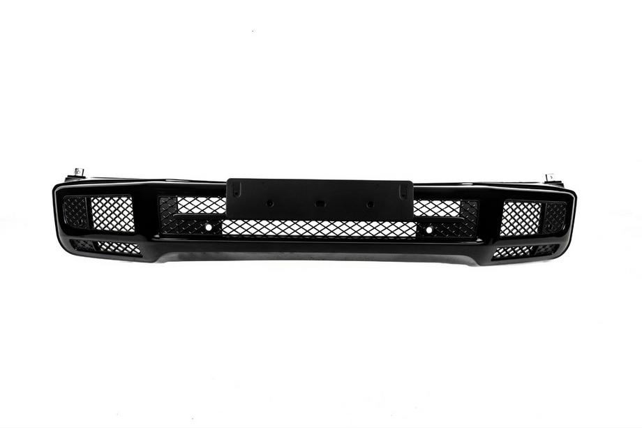 Mercedes G-Klasse W463 2018–2024 Voorbumper (Zwart, Origineel) Image