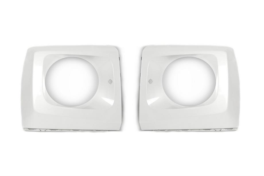 Mercedes G-Klasse W463 2018–2024 Koplampomlijstingen (2 stuks, wit, origineel) Image