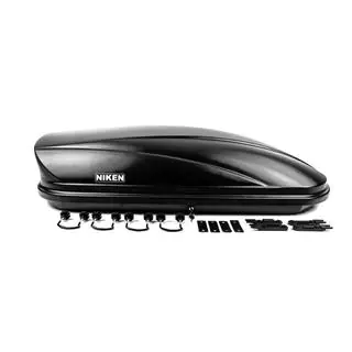 Niken dakkoffer zwart (450 l) foto 1