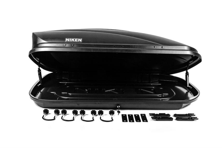 Niken dakkoffer zwart (450 l) Foto 8