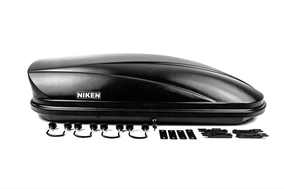 Niken dakkoffer zwart (450 l) Foto 1