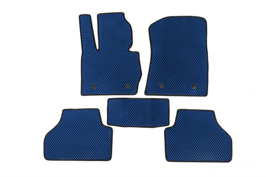 BMW X4 F26 2014–2018 EVA automatten (Blauw) Image