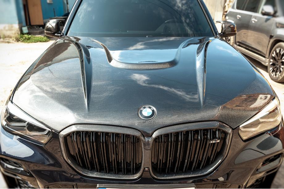 BMW X5 G05 2019–2026 Carbon motorkap V1 (G05/F95) Foto 2