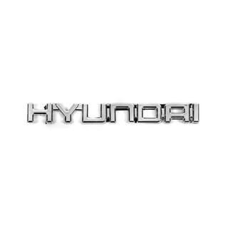 Hyundai opschrift embleem (16,5 x 1,9 cm)