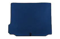 BMW X5 E70 2007–2013 Kofferbakmat (EVA, blauw) foto 1