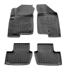 Jeep Compass 2006–2016 Stingray 3D rubber automatten set (4 st., 2 clips voor de bestuurdersmat) foto 1