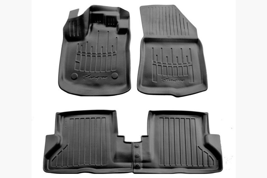 Renault Dokker 2013–2022 Stingray 3D rubber automatten voor interieur (4 stuks) Image