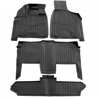 Stingray 3D rubber automatten voor interieur (4 stuks) Dodge Grand Caravan V 2008–2020