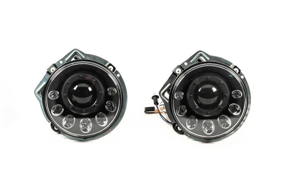 Mercedes G-klasse W463 1990–2018 Voorlampen Manor Black LED (2006-2017) Image
