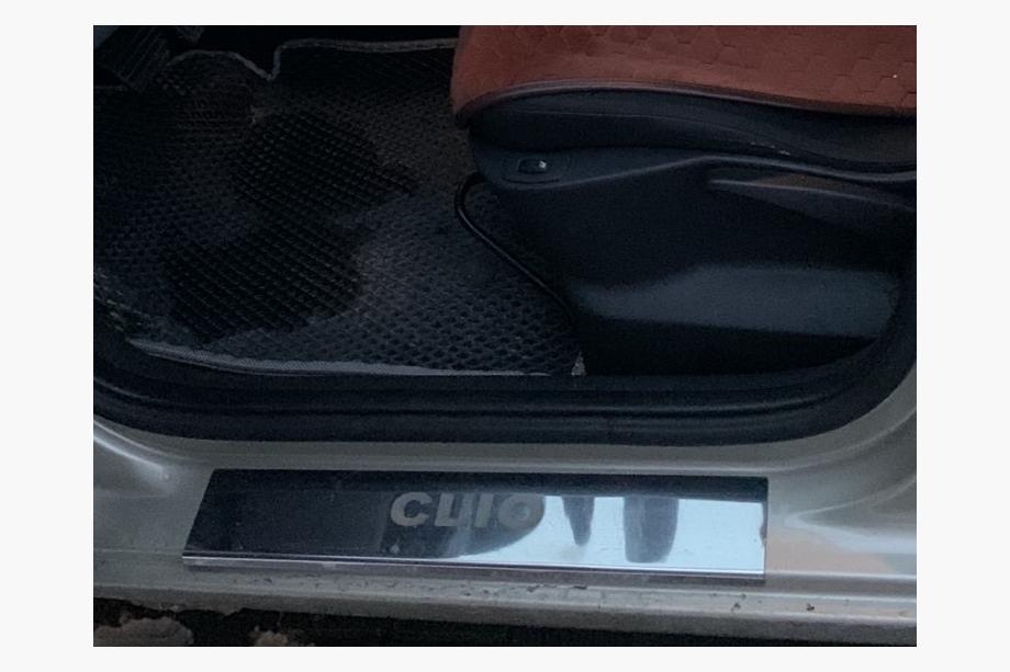 Renault Clio III 2005–2012 Carmos instaplijsten RVS (4 stuks) Foto 2