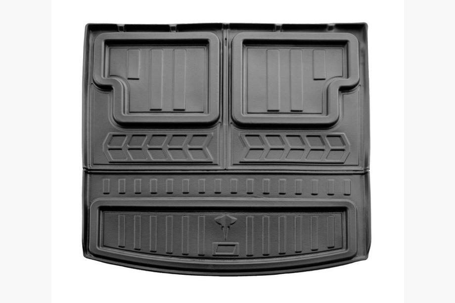 Volkswagen Tiguan 2016–2023 Kofferbakmat Stingray 3D (Allspace, USA, 7-zits met neergeklapte 3e zitrij) Image