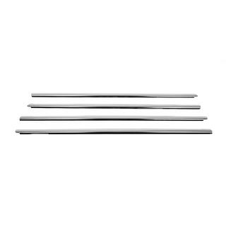 Buitenste raamlijsten (set 4 stuks, RVS) foto 3