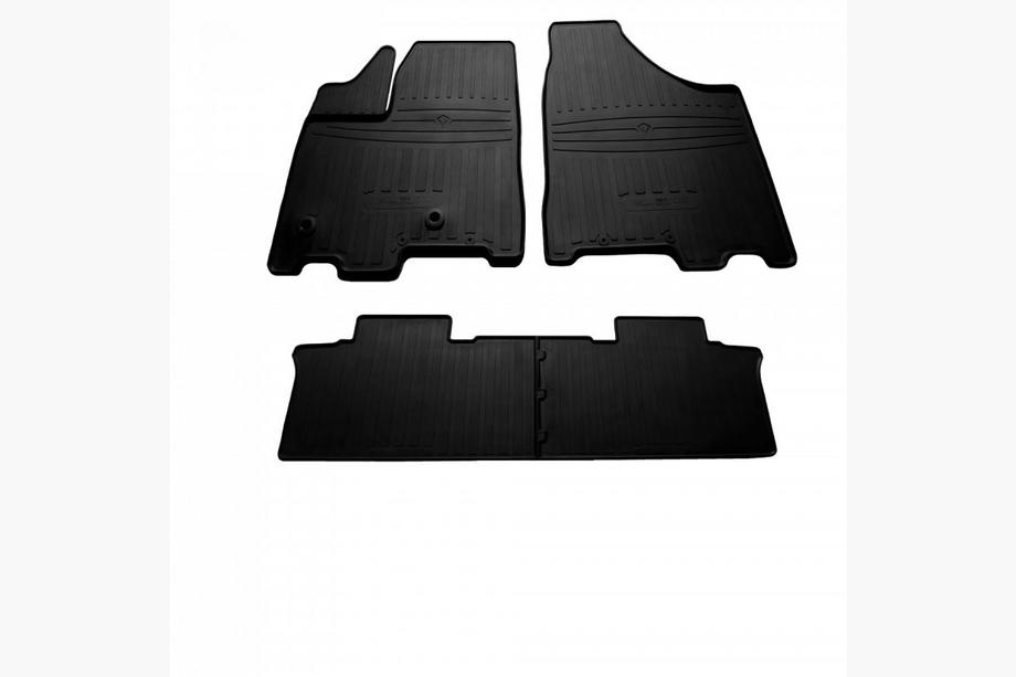 Toyota Sienna 2010–2020 Stingray rubberen automatten (6-7 zitplaatsen, 4 stuks) Image