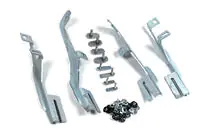 Ford Courier 2014–2023 Montageset voor side steps foto 3