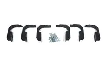 Nissan Navara 2006–2015 Montageset voor side steps foto 1