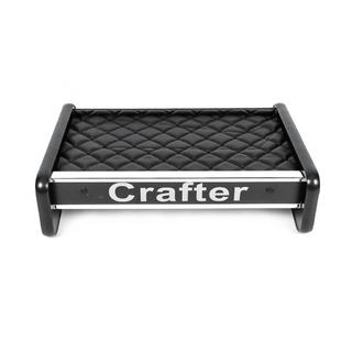 Dashboardplank (zwart met zwart stiksel) Volkswagen Crafter 2016– foto 1