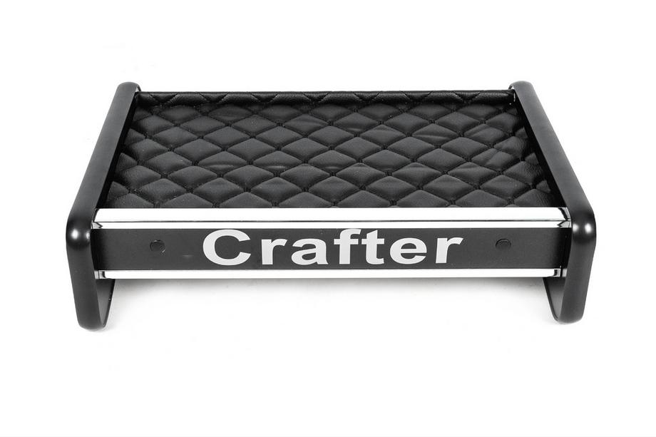 Volkswagen Crafter 2016– Dashboardplank (zwart met zwart stiksel) Image