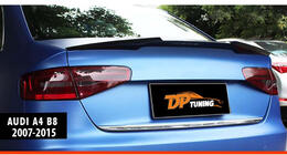 Audi A4 B8 2007–2015 DPT M4 spoiler (ABS, hoogglans zwart) foto 2