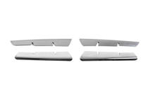 Renault Megane II 2004–2009 RVS grille sierlijsten (model 2006↗, set van 4) OmsaLine - Italiaans roestvrij staal foto 2